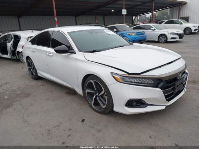2021 HONDA ACCORD 1HGCV1F42MA084953 Photo 0