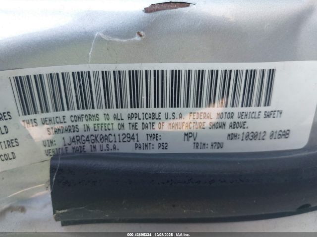 2010 JEEP COMMANDER 1J4RG4GK0AC112941 Photo 8