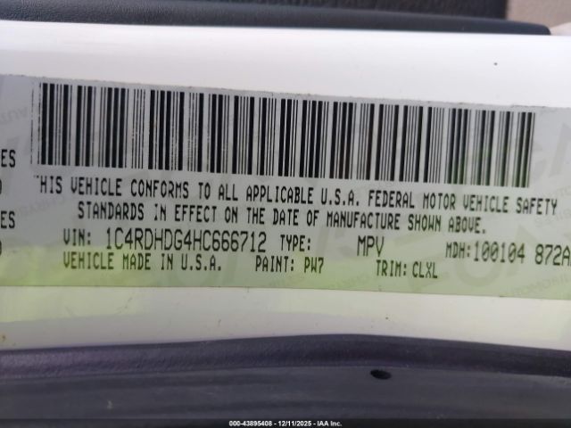 2017 DODGE DURANGO 1C4RDHDG4HC666712 Photo 8