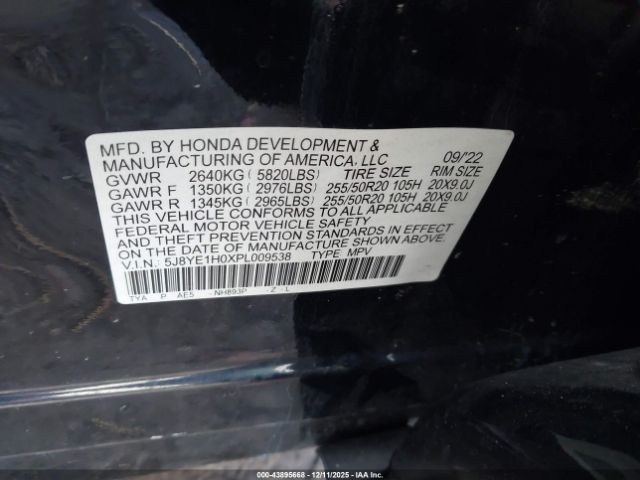 2023 ACURA MDX 5J8YE1H0XPL009538 Photo 8