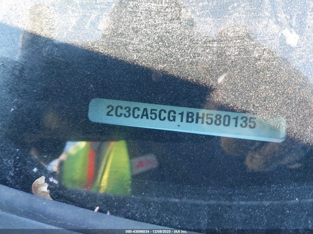 Aukcja sprzedaży 2011 Chrysler 300 Limited, vin: 2C3CA5CG1BH580135, numer aukcji: 43896034