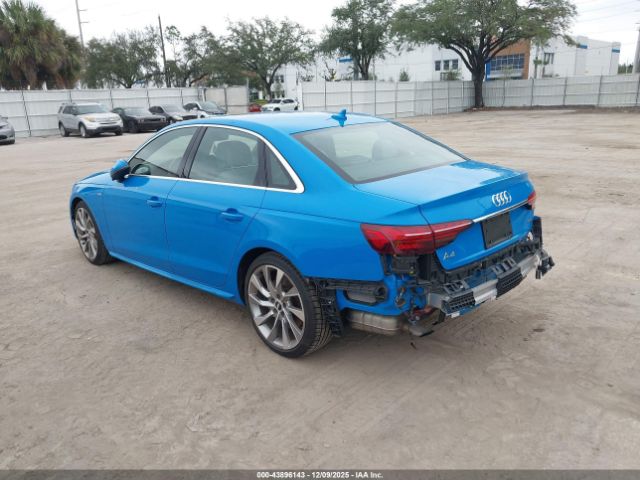 2020 AUDI A4 WAUENAF4XLA049578 Photo 2