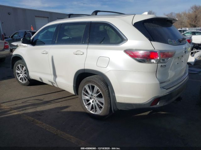 2015 TOYOTA HIGHLANDER 5TDJKRFHXFS218677 Photo 2