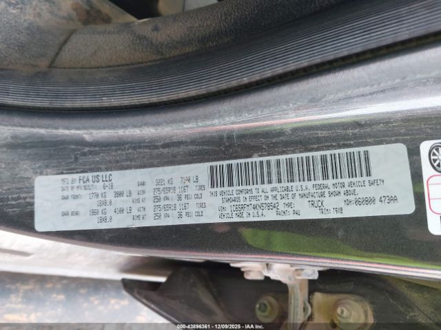 2019 RAM 1500 1C6SRFMT4KN578542 Photo 8