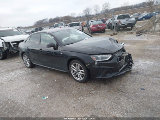 2021 AUDI A4 WAUEAAF45MN008345