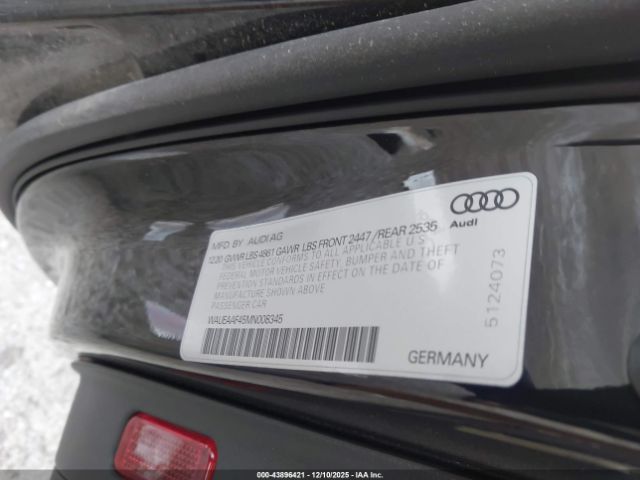 2021 AUDI A4 WAUEAAF45MN008345 Photo 8