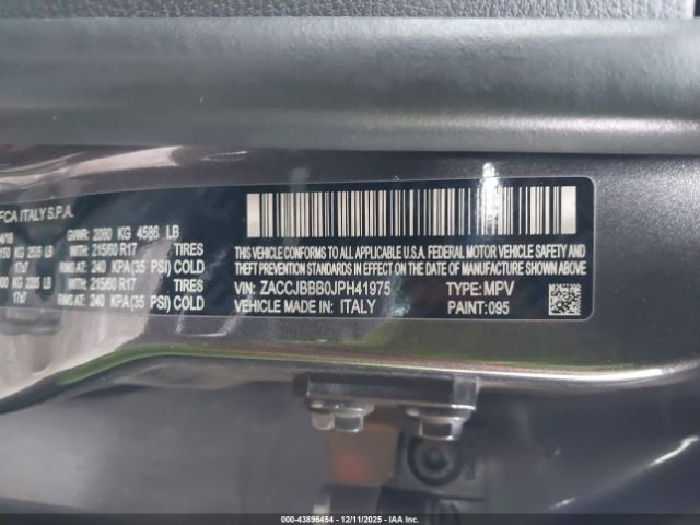 2018 JEEP RENEGADE ZACCJBBB0JPH41975 Photo 8