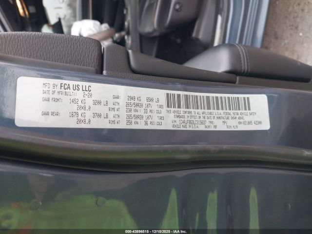 2020 JEEP GRAND CHEROKEE 1C4RJFBG3LC315637 Photo 8