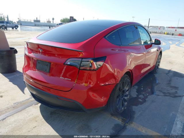2022 TESLA MODEL Y 7SAYGDEF3NF454872 Photo 3