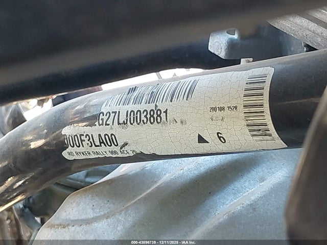 2020 CAN-AM RYKER 3JB2GEG27LJ003881 Photo 9