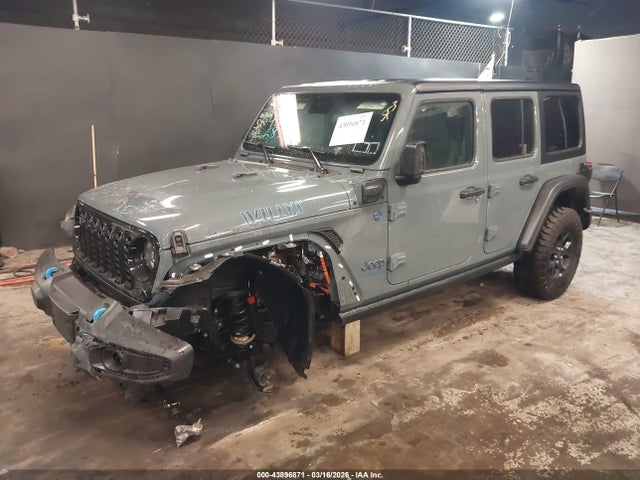 Продаж на аукціоні авто 2024 Jeep Wrangler 4xe Willys 4xe, vin: 1C4RJXN63RW202691, номер лоту: 43896871