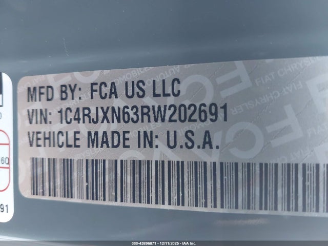 Продаж на аукціоні авто 2024 Jeep Wrangler 4xe Willys 4xe, vin: 1C4RJXN63RW202691, номер лоту: 43896871
