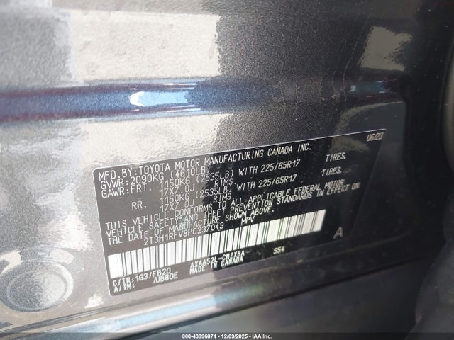 Toyota RAV4 LE 2023 2T3H1RFV8PC237043 Image 9