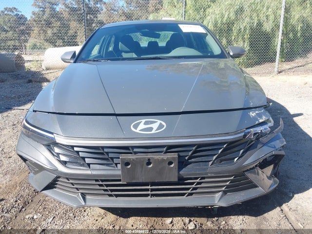 KMHLM4DJ6SU148527 Hyundai Elantra Hybrid Blue