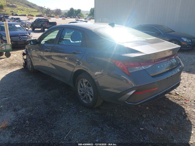 KMHLM4DJ6SU148527 Hyundai Elantra Hybrid Blue