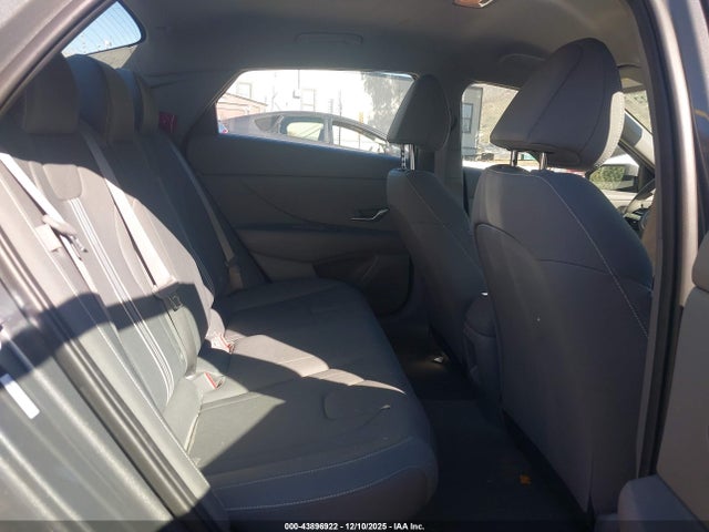 KMHLM4DJ6SU148527 Hyundai Elantra Hybrid Blue