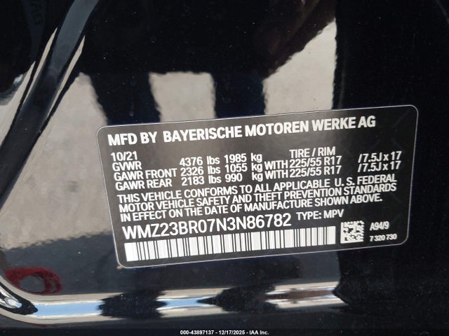 Mini Countryman Cooper 2022 WMZ23BR07N3N86782 Image 9