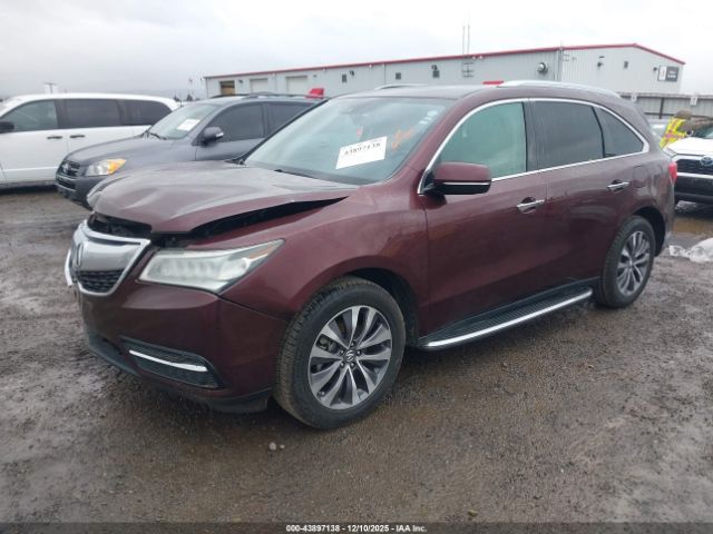 2016 ACURA MDX 5FRYD4H44GB013074 Photo 1