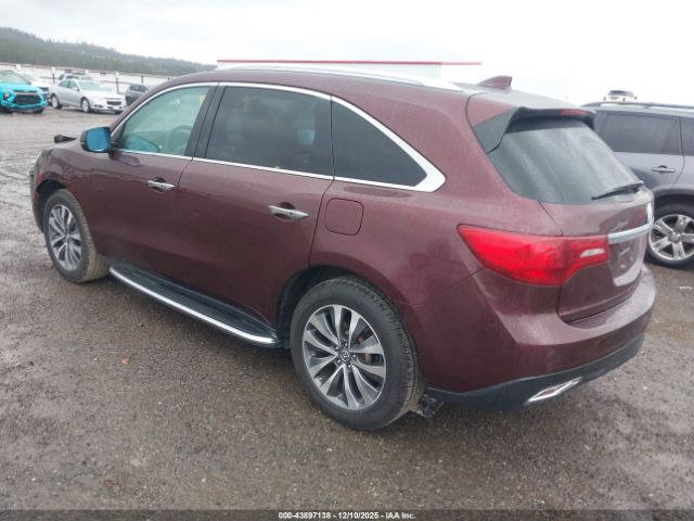 2016 ACURA MDX 5FRYD4H44GB013074 Photo 2
