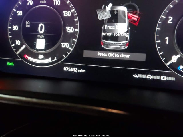 SALGV5RE6KA542950 Land Rover Range Rover 5.0l V8 Supercharged Autobiography