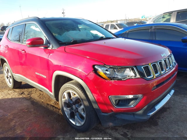 2019 Jeep Compass Limited 4x4 მანქანა იყიდება აუქციონზე, vin: 3C4NJDCB7KT669699, აუქციონის ნომერი: 43897506
