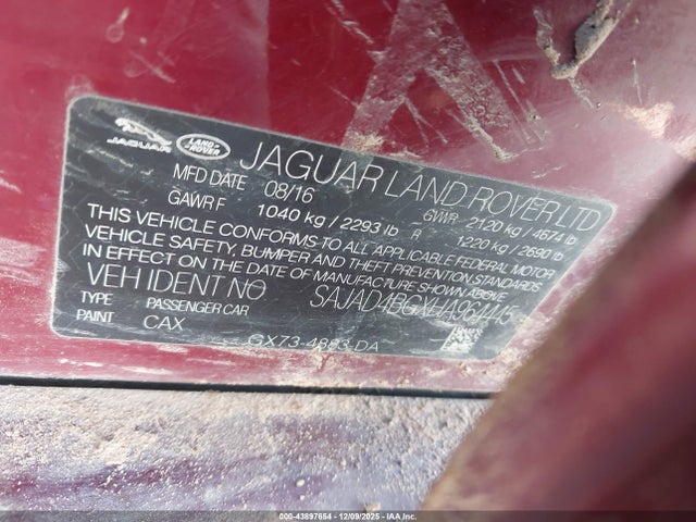 2017 JAGUAR XE SAJAD4BGXHA964445 Photo 8