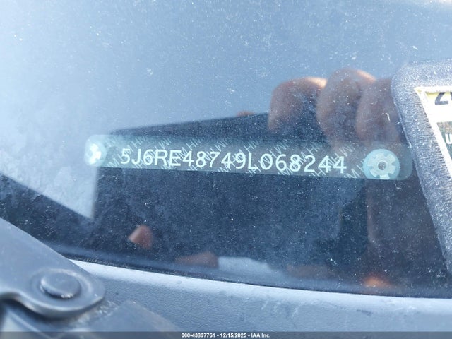 43897761 :رقم المزاد ، 5J6RE48749L068244 vin ، 2009 Honda Cr-v Ex-l مزاد بيع