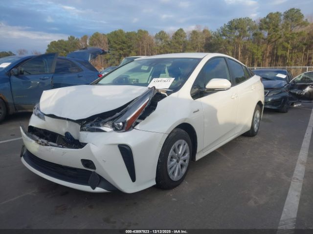 2019 TOYOTA PRIUS JTDKARFU3K3097443 Photo 1