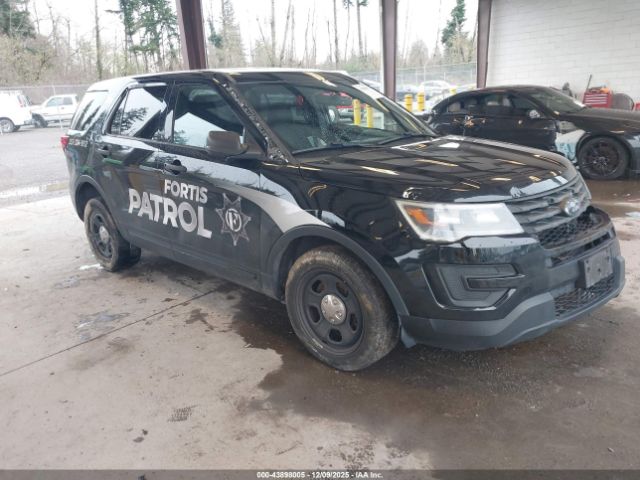 2017 FORD UTILITY POLICE INTERCEPTOR 1FM5K8AR7HGE01569