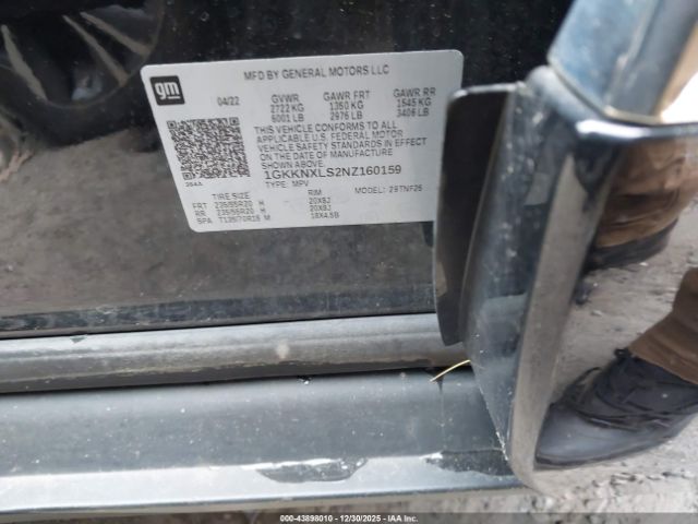 2022 GMC ACADIA 1GKKNXLS2NZ160159 Photo 8