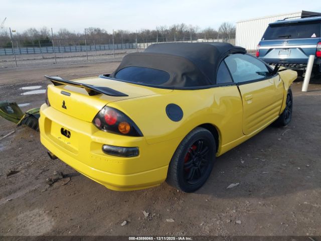 2004 MITSUBISHI ECLIPSE SPYDER 4A3AE45G84E112019 Photo 3