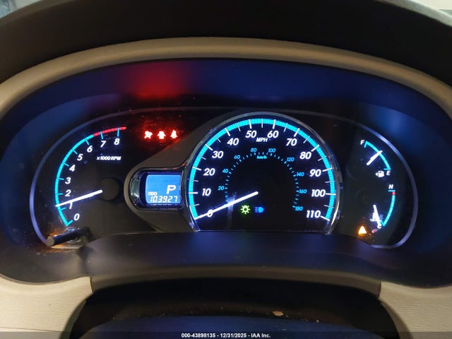 Продаж на аукціоні авто 2013 Toyota Sienna Xle V6 8 Passenger, vin: 5TDYK3DC5DS317360, номер лоту: 43898135