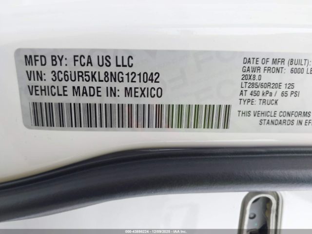 2022 RAM 2500 3C6UR5KL8NG121042 Photo 8