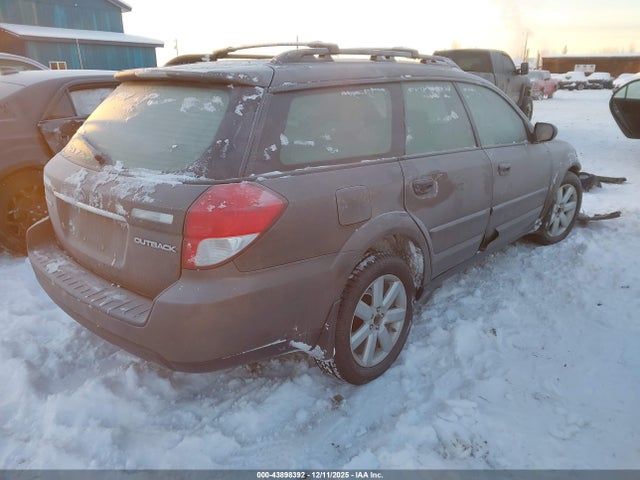 2008 Subaru Outback 2.5i/2.5i L.l. Bean Edition მანქანა იყიდება აუქციონზე, vin: 4S4BP61CX87326192, აუქციონის ნომერი: 43898392