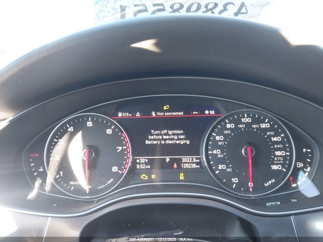 Aukcja sprzedaży 2016 Audi A7 3.0t Premium Plus, vin: WAU2GAFC6GN146697, numer aukcji: 43898551
