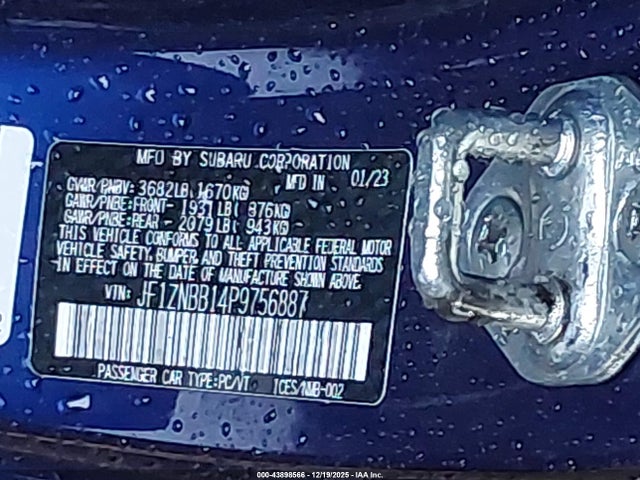 2023 TOYOTA GR86 JF1ZNBB14P9756887 Photo 8