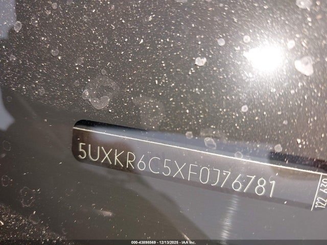 Aukcja sprzedaży 2015 Bmw X5 Xdrive50i, vin: 5UXKR6C5XF0J76781, numer aukcji: 43898569