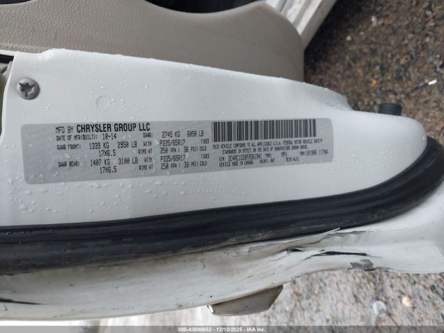 2015 CHRYSLER TOWN & COUNTRY 2C4RC1CG9FR561941 Photo 8