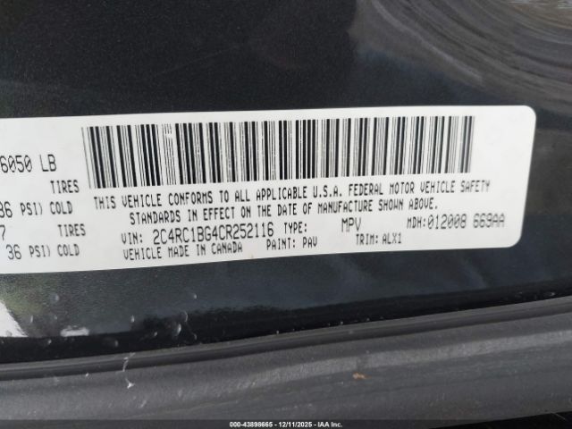 2012 CHRYSLER TOWN & COUNTRY 2C4RC1BG4CR252116 Photo 8