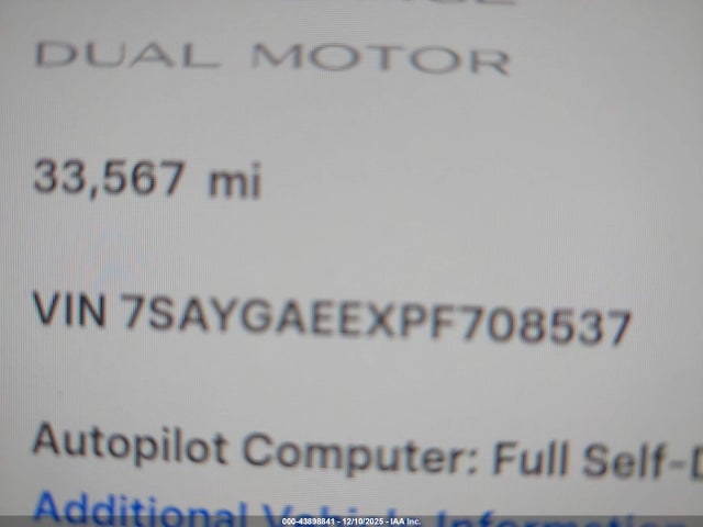 2023 TESLA MODEL Y 7SAYGAEEXPF708537 Photo 8