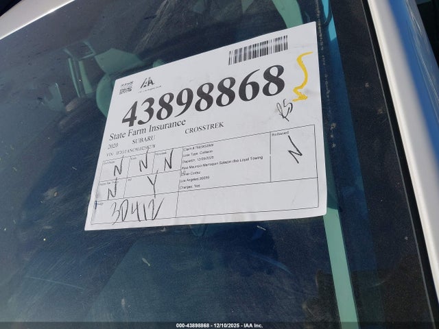 JF2GTANC9LH258278 Subaru Crosstrek Limited