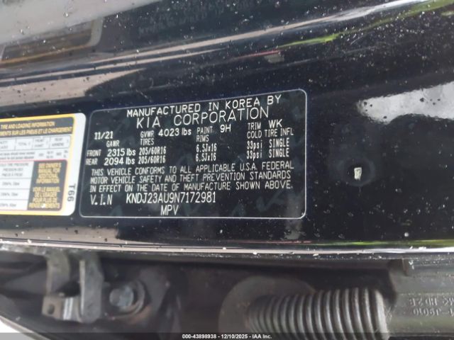 2022 KIA SOUL KNDJ23AU9N7172981 Photo 8