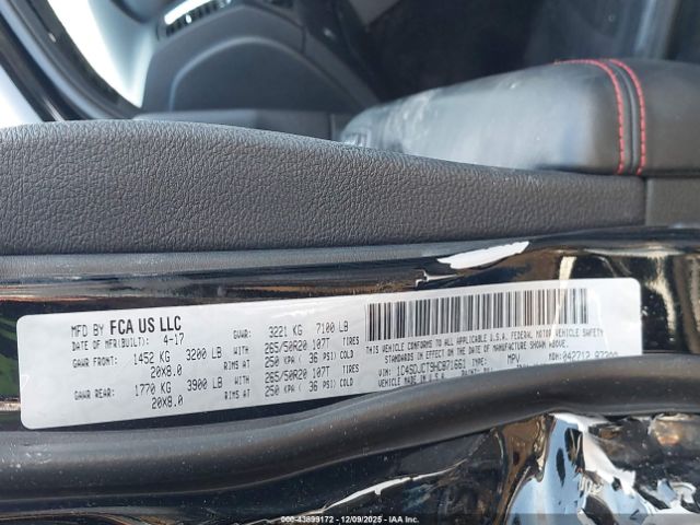 2017 DODGE DURANGO 1C4SDJCT9HC871661 Photo 8