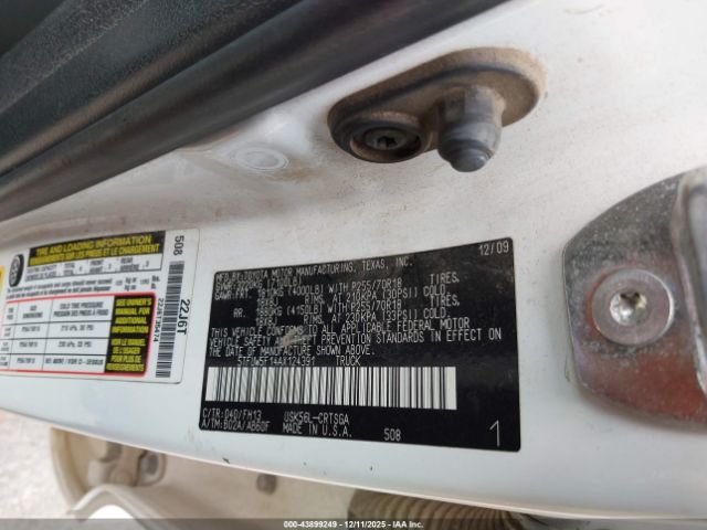 2010 TOYOTA TUNDRA 5TFUW5F14AX124391 Photo 8