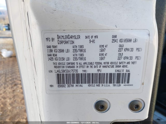 2002 JEEP LIBERTY 1J4GL58K52W175735 Photo 8