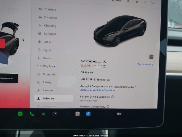2020 TESLA MODEL 3 5YJ3E1EC3LF623433 Photo 6