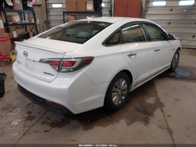 2017 HYUNDAI SONATA HYBRID KMHE24L30HA064859 Photo 3
