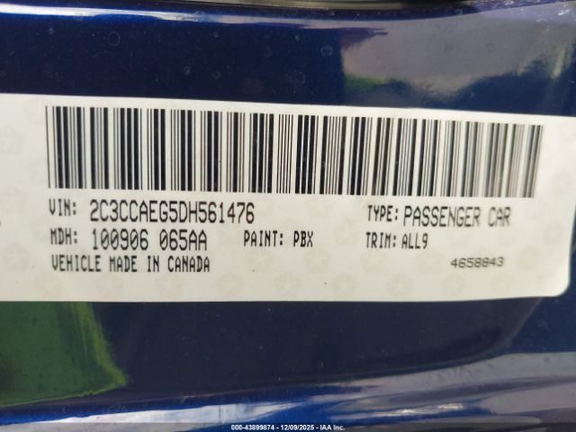 2013 CHRYSLER 300C 2C3CCAEG5DH561476 Photo 8