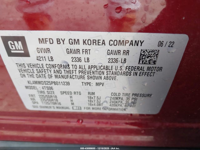 Buick Encore Gx Select Fwd 2023 KL4MMDS25PB011239 Image 9