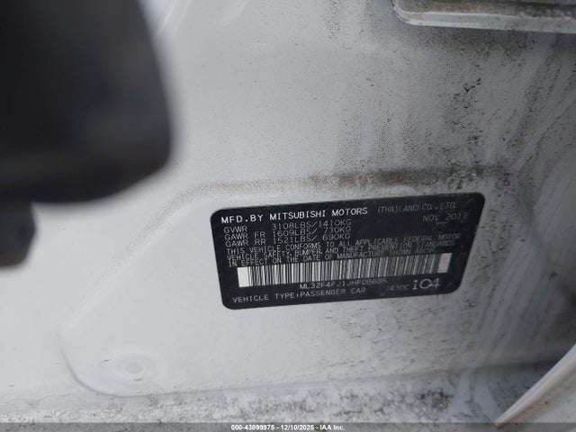 2018 MITSUBISHI MIRAGE G4 ML32F4FJ1JHF06685 Photo 8